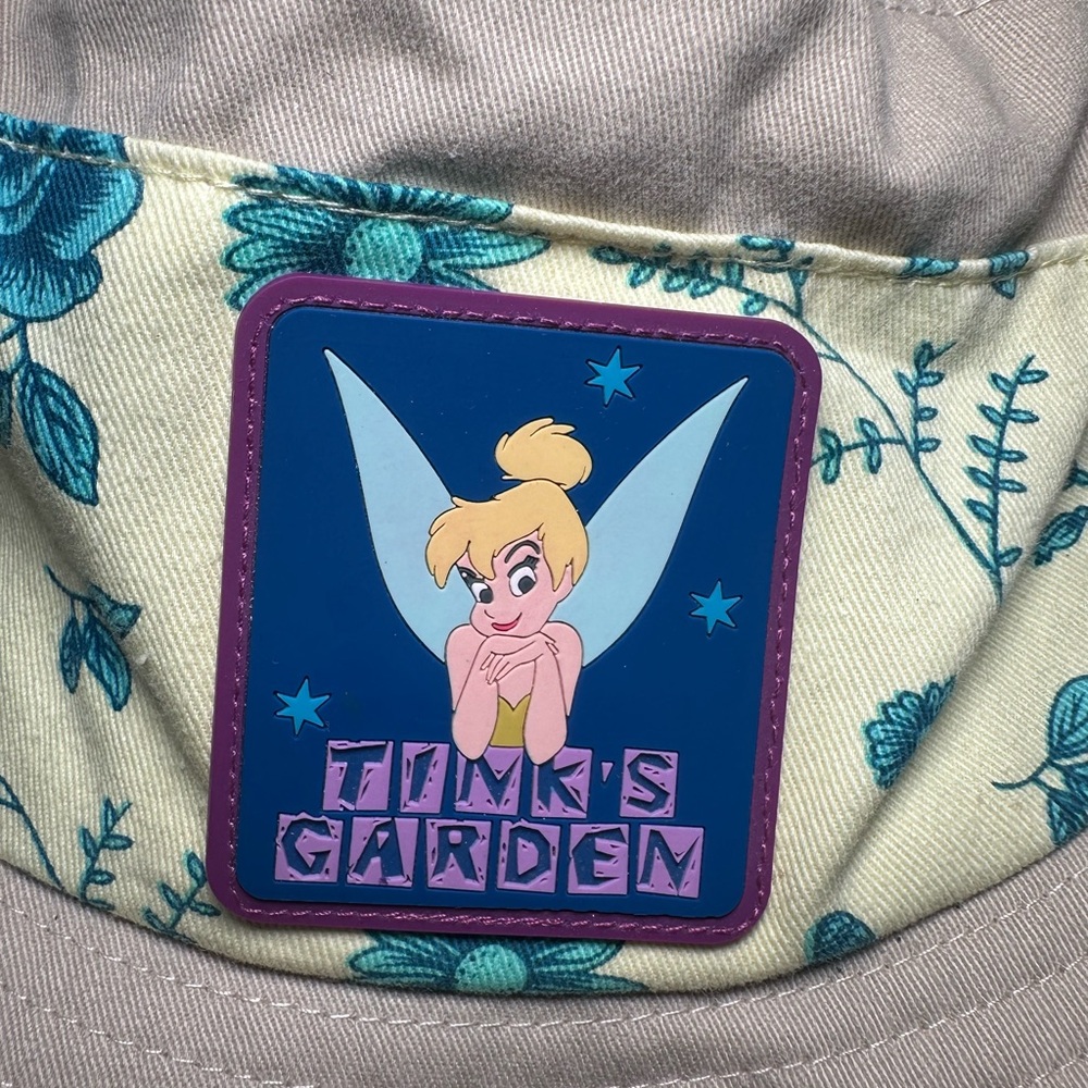 RARE Disney Tinkerbell Tinks Garden Bucket Hat